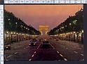 M4651 PARIS L AVENUE DES CHAMPS ELYSEES (PLAQUETTE PUBBL.) VIAGGIATA